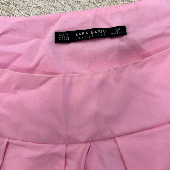ZARA Pink Ruffled Blouse - Picture 3 of 8